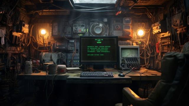 💿💀M O T H E R S H I P _ Maintenance Workstation Dark Ambient