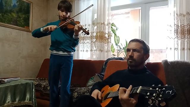 Котькина импровизация на тему "Wish you were here", Pink Floyd. смотреть онлайн