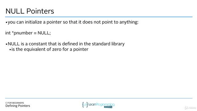 80 Defining Pointers смотреть онлайн
