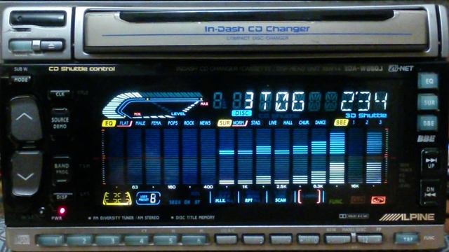 Alpine 3DA-W880j & remote control unit RUE-4185 смотреть онлайн