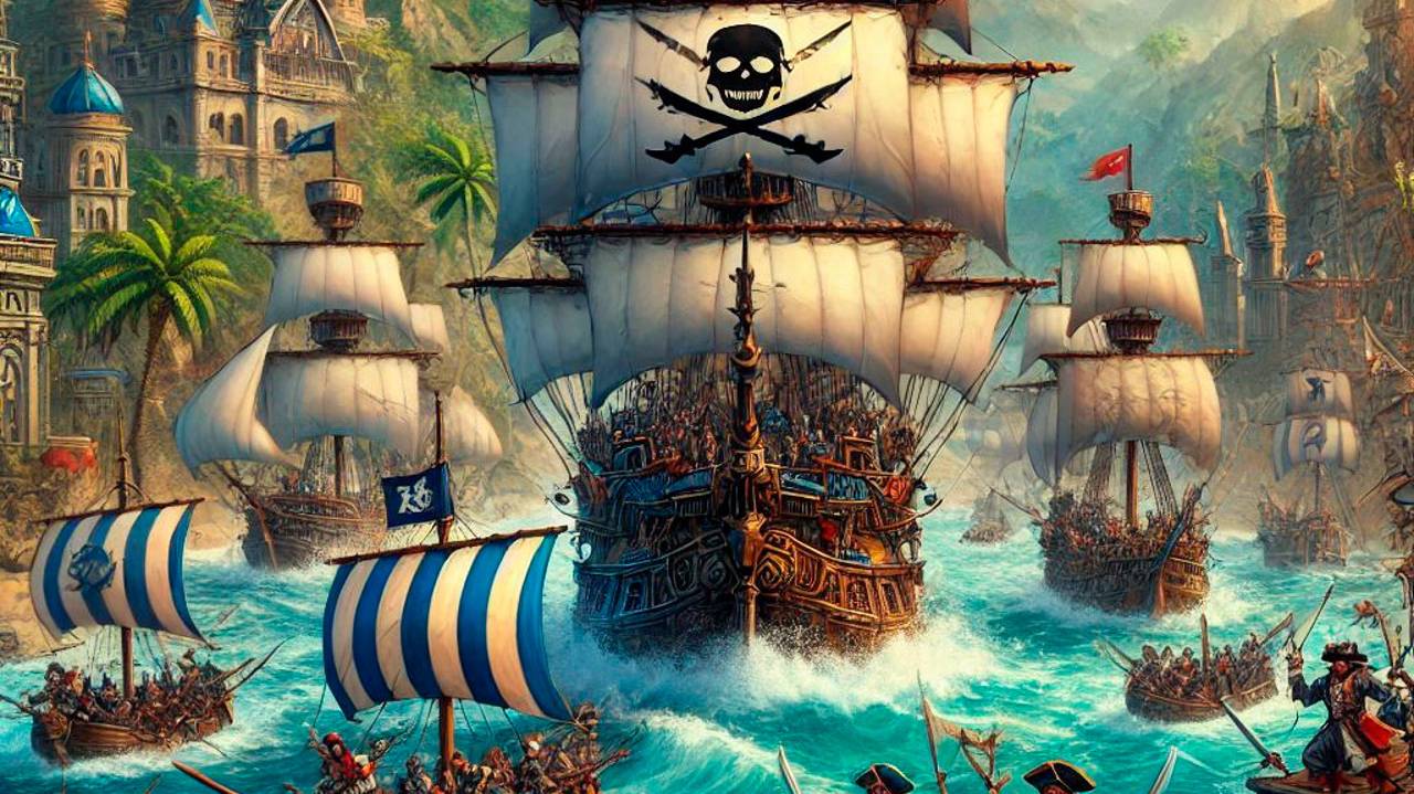 Sea of Conquest: Pirate War – Пиратская война на море смотреть онлайн