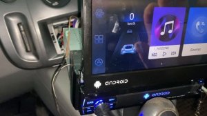 Установка Android магнитолы 2 камеры, GPS, Видеорегистратор в Рено Сценик 2  Подключение подрулевого