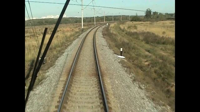 Поездка в кабине СР3-1668. 2007 г. смотреть онлайн