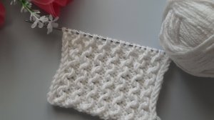 Объемные вертикальные дорожки для шапок  и не только..