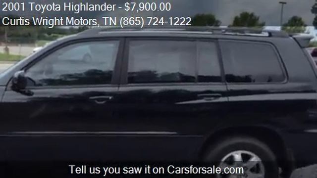 2001 Toyota Highlander for sale in Maryville, TN 37801 at th смотреть онлайн