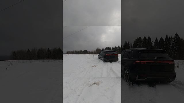 Кроссовер из Китая во дворе не застрянет! Зимний тест-драйв Geely Monjaro смотреть онлайн