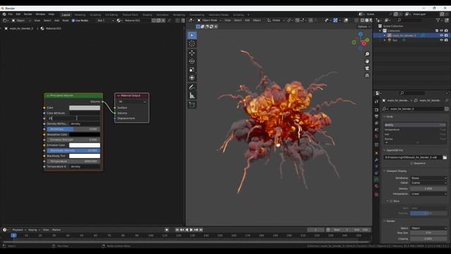 4_14. Importing and Shading VDB in Blender смотреть онлайн