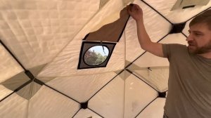 Большая зимняя палатка обзор