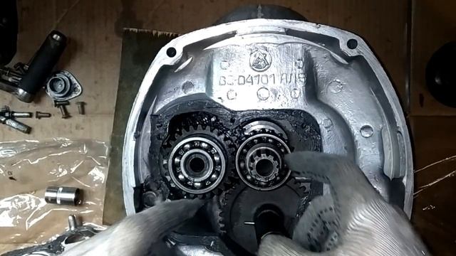 Как собрать КПП Урал 6204, М-66, М-72 смотреть онлайн