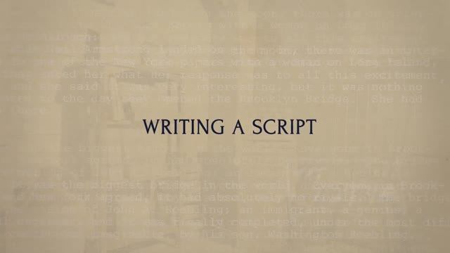 11.Writing a Script смотреть онлайн
