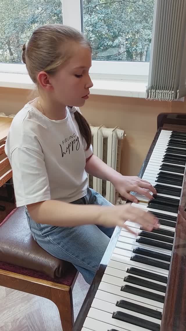 Сольф. №205 из сб.Калм. и Фр. Алёхина Ирина 3кл.