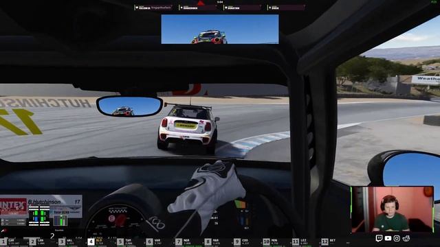 Assetto Corsa - ThePitCrew Beginners Cup - Round 03 | Mazda Laguna Seca - Mini Cooper JCW смотреть онлайн