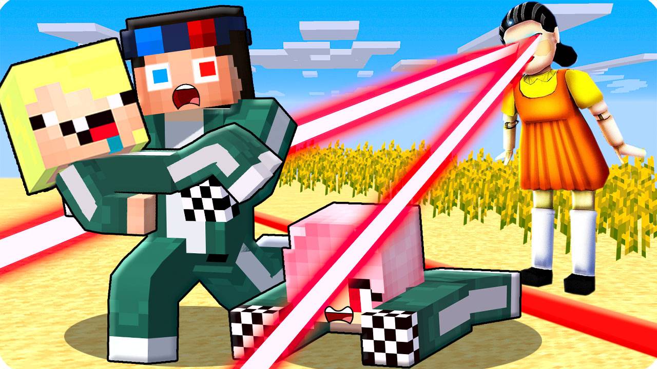 😱МЫ ПОПАЛИ В ИГРУ КАЛЬМАРА 2 В МАЙНКРАФТ! ШЕДИ MINECRAFT смотреть онлайн