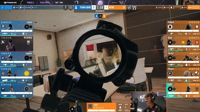 Team Liquid vs W7m BLAST R6 Copenhagen Major 2023 смотреть онлайн