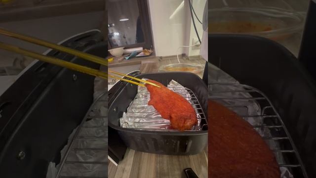 Фетучини в сливочном соусе с индейкой. #food #shorts #паста смотреть онлайн
