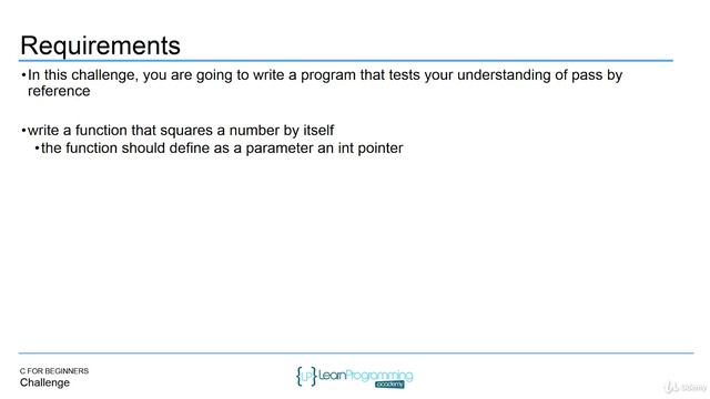 94 Challenge Using Pointers as parameters смотреть онлайн