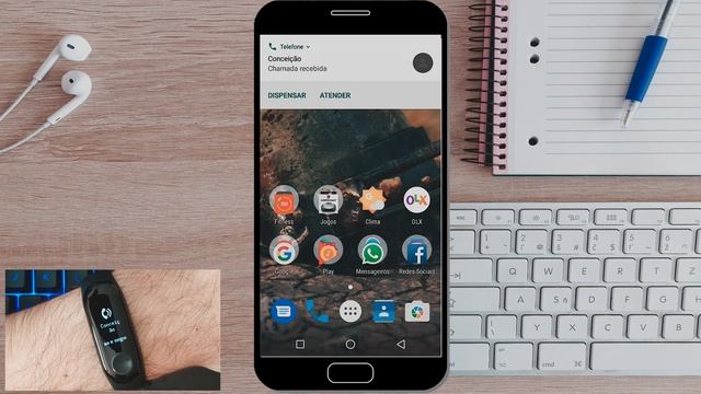 MI BAND 3 - MI FIT - ATIVANDO IDENTIFICADOR DE CHAMADAS E COMO RESETAR A PULSEIRA смотреть онлайн
