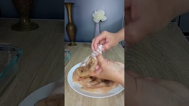 Курица в беконе смотреть онлайн