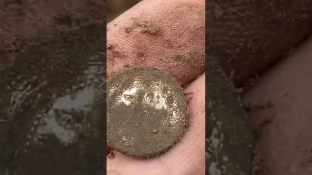 Откопал серебряные 10 копеек 1923 года. смотреть онлайн