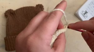 Шапочка крючком с ушками | Бини крючком для детей | Crochet hat