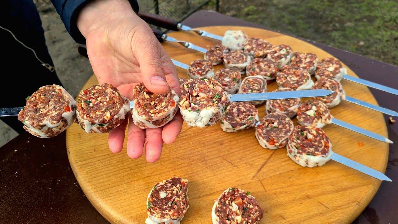 Шашлык из Говядины - роллы по Кавказски смотреть онлайн