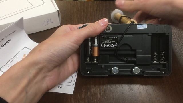 Видеоглазок AVT HAWEL 18L смотреть онлайн