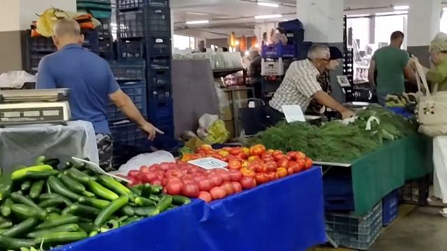 Кушадасы рынок овошей и фруктов. Цены и выбор/Kusadasi Bazaar