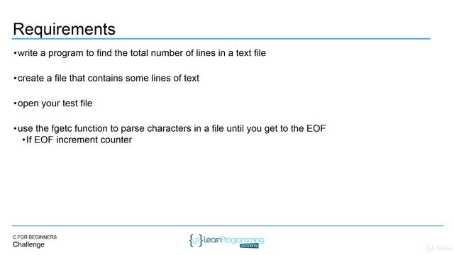 114 Challenge Find the number of lines in a file смотреть онлайн