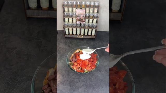 Очень вкусный и быстрый салат к новогоднему столу! #рекомендации #салат #рецепты #готовимдома#вкусн смотреть онлайн