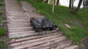 Гусеничная платформа на пульте Муравей | Обзор