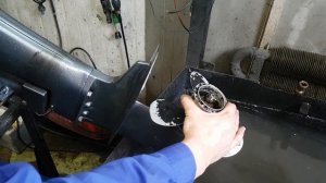 Не едет лодочный мотор. Провернут винт