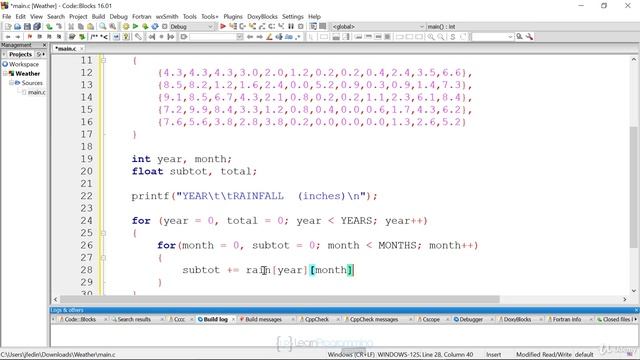 54 Demonstration Create a simple Weather Program смотреть онлайн