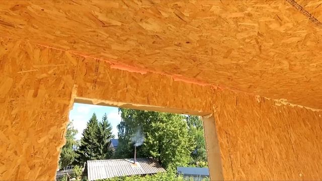 Дом из сип панелей 6 на 8/ростверк/полы/стены смотреть онлайн