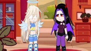 ЮРИ!!! Моя AU. Реакция и оценка Раф на поцелуи ангелов и дьяволов+злодеи//Angels Friend//Gacha nox//