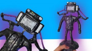 Как слепить БОЛЬШОГО ТВ МЕНА 3.0 из пластилана!!! -ЛЕПИМ ВСЁ