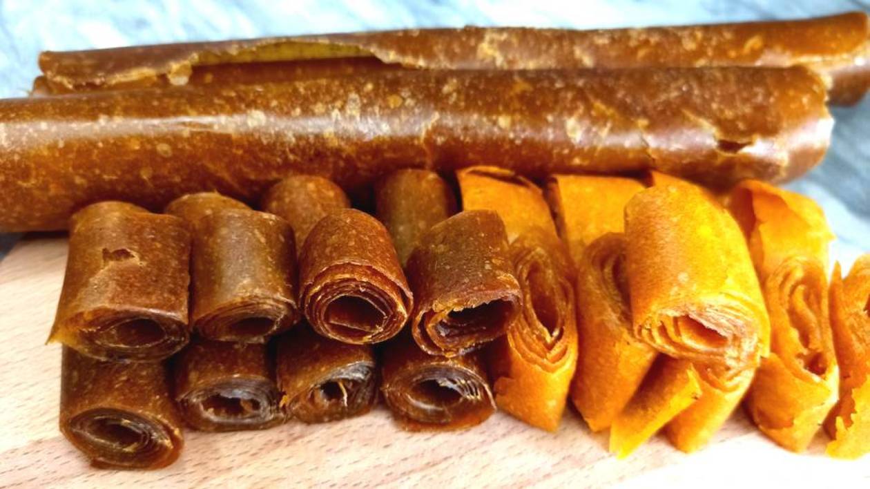 Приготовила из Тыквы вместо конфет! Пастила из Тыквы, Мёда и Бананов лакомство для детей смотреть онлайн