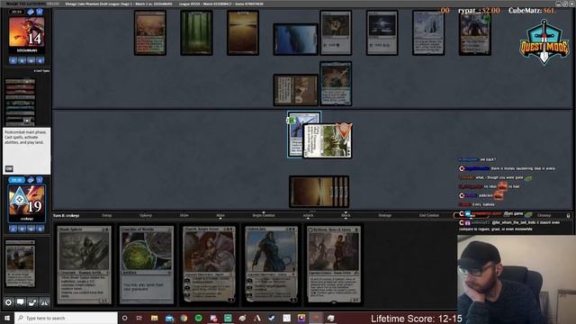 First 3-0 MTGO Vintage Cube Draft | CROKEYZ Magic Online смотреть онлайн