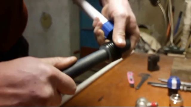 Самый простой способ соединения трубы полипропилен с пнд. смотреть онлайн