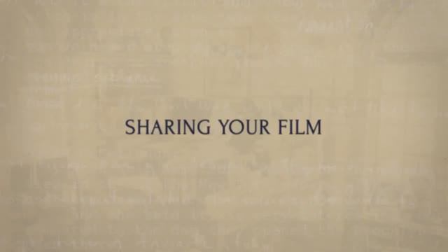 25.Sharing Your Film смотреть онлайн