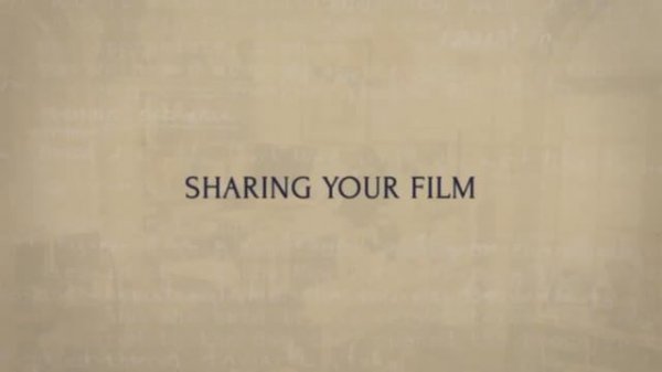 25.Sharing Your Film
