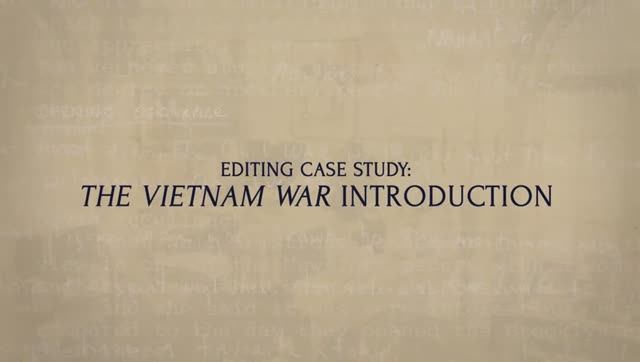 21.Editing Case Study The Vietnam War Introduction смотреть онлайн