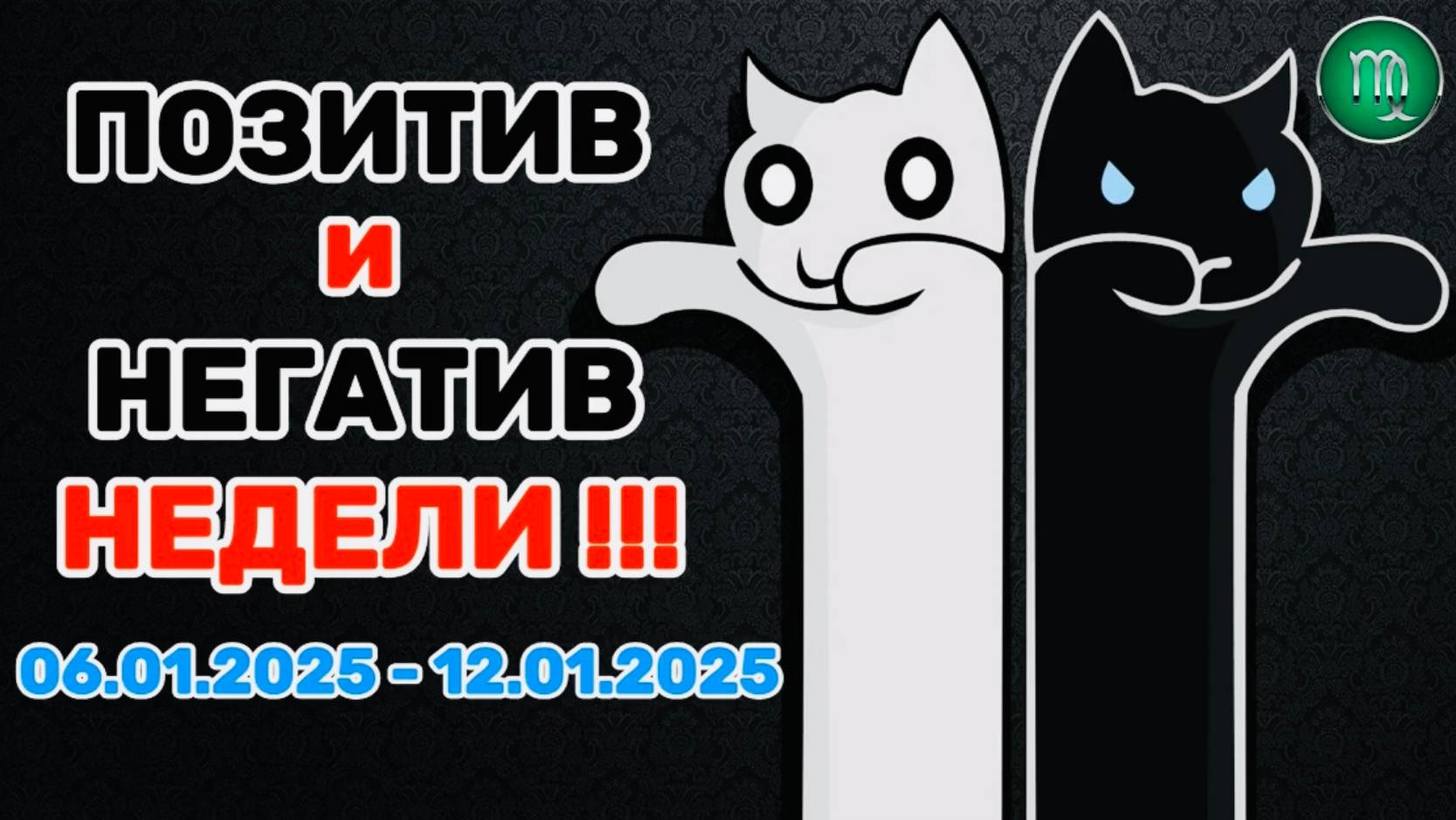 ДЕВА: "ПОЗИТИВ и НЕГАТИВ с 06.01.2025 по 12.01.2025!!!" смотреть онлайн