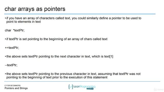 88 Pointers and Strings смотреть онлайн