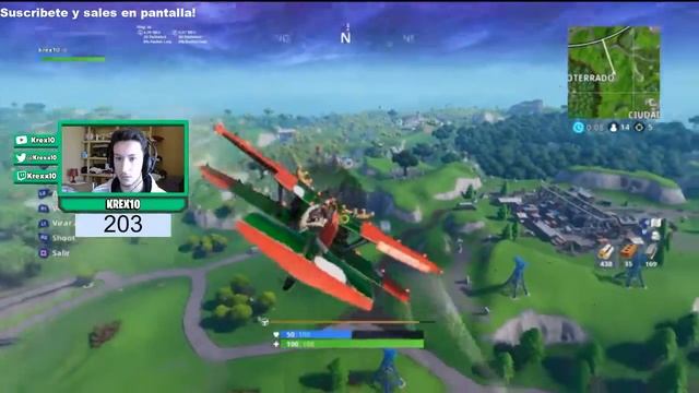 DELIRANDO al FINAL!!(10 kills) FORTNITE BATTLE ROYALE |krex10 смотреть онлайн