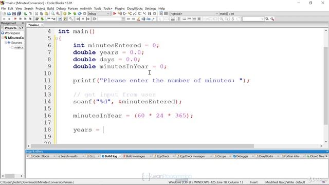 34 Demonstration Convert minutes to years and days смотреть онлайн