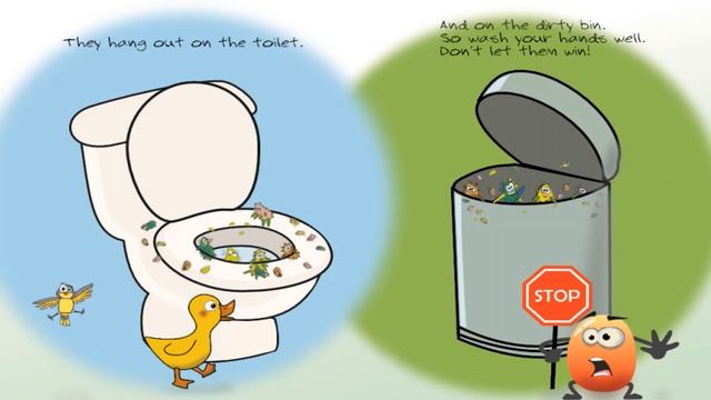 Germs! Germs! They don't care! by Kellie Speechley | Kids Books Read Aloud | Children's Books смотреть онлайн