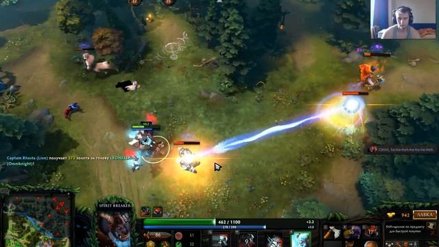 Dota 2 говорю и играю Spirit breaker #115 смотреть онлайн