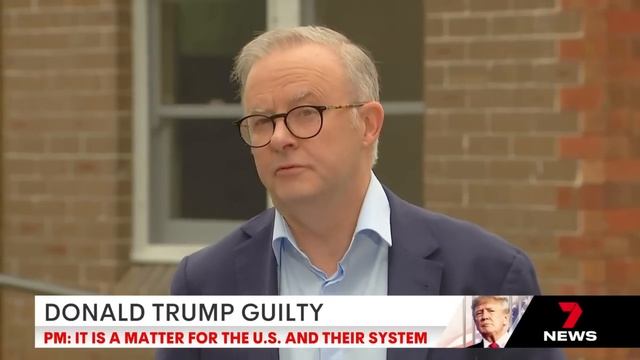 Historic moment: former President now a "criminal" | 7 News Australia смотреть онлайн