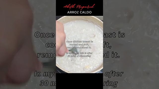Arroz Caldo on flu days #shorts #comfortfood #chicken #arrozcaldo #lugaw #porridge #fastrecipe смотреть онлайн