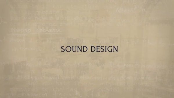 23.Sound Design
